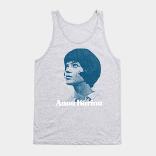 Anna Karina \\\\ 60s Nouvelle Vague Tank Top